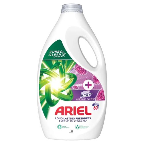 Mosógél 3 liter (60 mosás) Ariel Touch Lenor Amethyst Flower