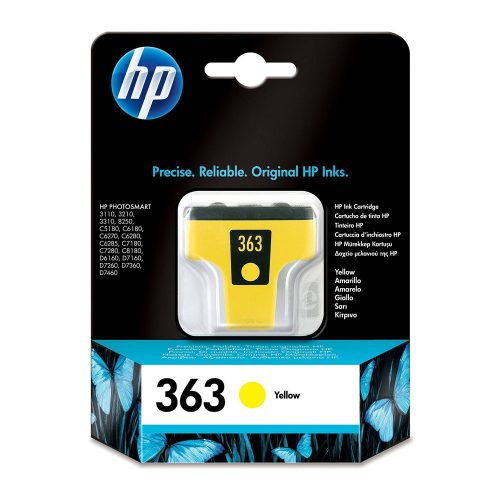 Hp 363/C8773EE tintapatron yellow ORIGINAL leértékelt 