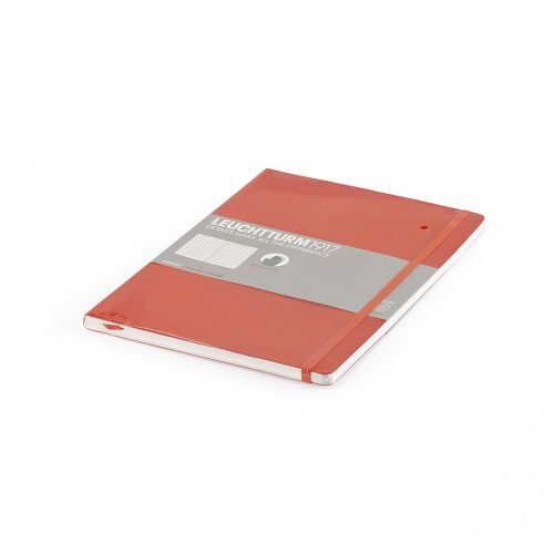 Notesz B5, soft composit vonalas softcover composition Leuchtturm piros 